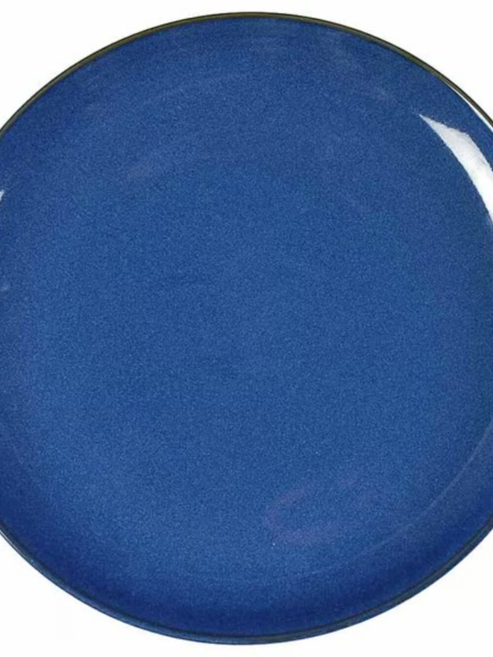 (2) COAST by Crate & Barrel/ Blue Coupe/ Salad Plate